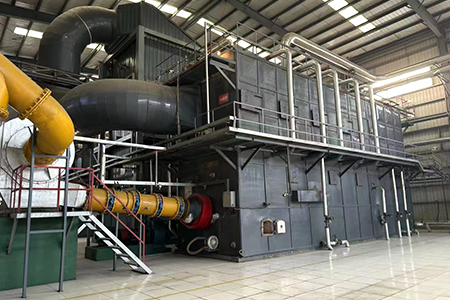 SZS10 10 ton insulated furnace gas boiler
